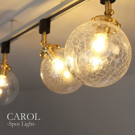 スポットライト 間接照明 おしゃれ ガラス ダクトレール 北欧 モダン シンプル LED ルームライト ダクトレール用 カフェ 店舗 キッチン ダイニング リビング キッチン 新築 リフォーム 新生活 屋内用 後付け クラック バブル クリア インテリア 1灯 ライティングレール用