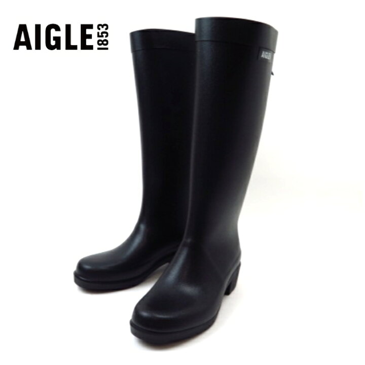 楽天市場】AIGLE MYRICA ZZFNB66 ノワール(001)ミリカ ラバーブーツ 