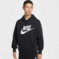 NIKE ナイキ CLUB BB GFX クルー L/S フーディーFN3869 ブラック(010) メンズ パーカー トップス カジュ…