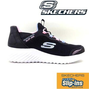 SKECHERS �X�P�b�`���[�Y BOUNDER SIMPLE CUTE303585L �u���b�N(BLK)�o�E���_�[ �V���v���L���[�g �W���j�A �L�b�Y �}�V���X���b�v�C���Y �n���Y�t���[�@���̎q�@�K�[���Y