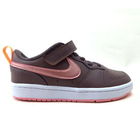 NIKE コートハ゛ーロウ LOW2 PSV BQ5451 バイオレット/ピンク(200) ジュニア キッズ NIKE 女の子 ダンス マジックバスケット紐なし 通学 体育