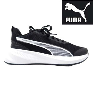 PUMA �v�[�} Flyer Lite 3 Jr 401526 �u���b�N/�z���C�g(01) �W���j�A �L�b�Y �t���C���[���C�g ���[�J�b�g �����j���O �W���M���O �ʊw�X�j�[�J�[