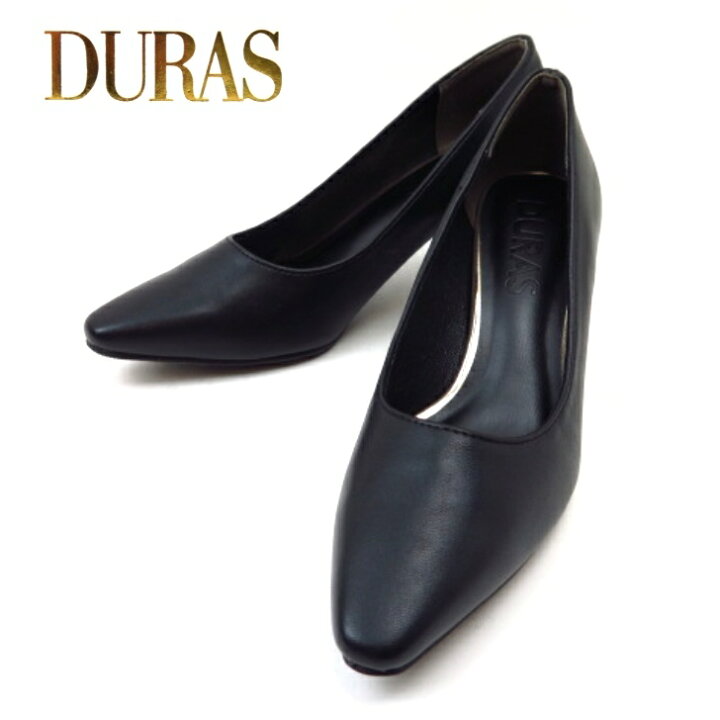 楽天市場】DURAS デュラス DR 7050 ブラックレディース パンプス 婦人 