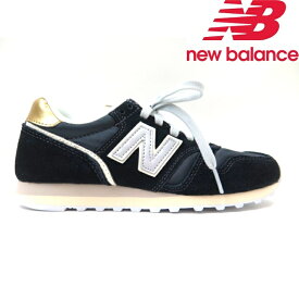 New Balance ニューバランス WL373MB2 BKスニーカー レディース クラシック レトロランブラック カジュアル シューズ カジュアルランニング ウォーキング ゴールド