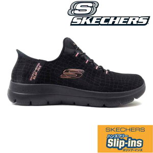 skechers �X�P�b�`���[�Y SUMMITS CLASSY NIGHT150128W �u���b�N�S�[���h(BKGD)���f�B�[�X �X���b�v�C���Y �T�~�b�c �N���b�V�[ �i�C�g �J�W���A�� �E�H�[�L���O �X�|�[�e�B �X���b�|�� �n���Y�t���[ ��