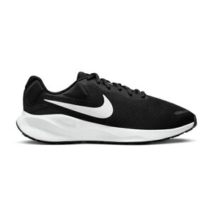 NIKE ナイキ REVOLUTION 7 WIDE FB8501 ブラック/ホワイト (002) ビッグサイズメンズ レボリューション 7 ワイド ランニング 運動靴 部活 通学 幅広