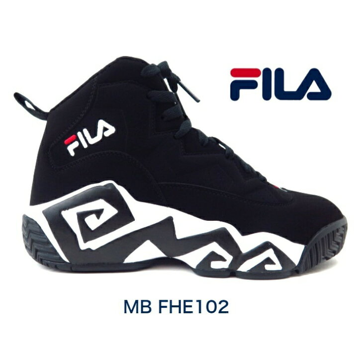 楽天市場 Fila Mb Fhe102 B 001 フィラ 厚底スニーカー メンズ バスケ バッシュダッドスニーカー ダッドシューズ 復刻 ミッドカット 靴ストリート Lise