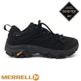 MERRELL メレル MOAB 3 SYN GTX J500239トリプルブラック モアブ3 シンセティック 黒レッキングシューズ メンズ ゴアテックスローカット 登山靴 アウトドア 防水