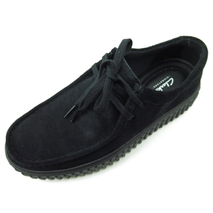 楽天市場】Clarks クラークス Torhill Lo 26172019 ブラックスエード 