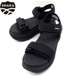 SHAKA �V���J NEO BUNGY S CHUNKY GES SK323 �u���b�N(BK) ���f�B�[�X �l�I�o���W�[ S �`�����L�[ ���� �X�g���b�v �A�E�g�h�A �J�W���A�� �X�|�[�c�T���_��