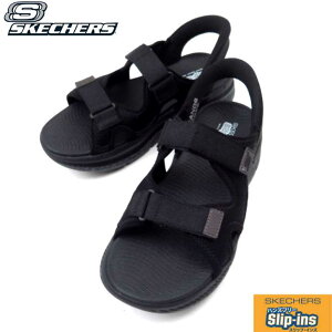 SKECHERS �X�P�b�`���[�Y �X���b�v�C���Y MAX CUSHIONING PREMIER 2.0 SANDAL 229217 �u���b�N/�`���R�[��(BKCC) �����Y �}�b�N�X �N�b�V���j���O �v���~�A �n���Y�t���[ �X�g���b�v ���� �o�b�N�q�[�� ����
