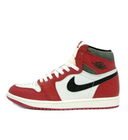 ナイキ NIKE ■ 【 AIR JORDAN 1 RETRO HIGH OG CHICAGO LOST & FOUND DZ5485 612 】 エア ジョーダン 1 シカゴ ロスト ファウンド スニーカー ホワイト×レッド サイズ26.5cm f20397【中古】