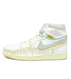 【新入荷】 ナイキ NIKE × ユニオン UNION × フィーズ ビューティー サプライ Bephies Beauty Supply ■【 AIR JORDAN 1 HIGH OG Summer '96 FD2565 100 】 エア ジョーダン 1 ハイ サマー 96 スニーカー ベージュ×グレー サイズ27cm w18184 【中古】