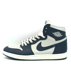 【新入荷】 ナイキ NIKE ■ 【 AIR JORDAN 1 HIGH 85 Georgetown BQ4422 400 】 エア ジョーダン 1 ハイ 85 ジョージタウン スニーカー　ネイビー×グレー　サイズ27.5cm　f21540【中古】