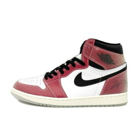 ナイキ NIKE × トロフィー ルーム TROPHY ROOM ■ 【 AIR JORDAN 1 RETRO HIGH OG SP DA2728 100 FF 】 エア ジョーダン 1 12000足限定 スニーカー レッド×ホワイト×ブラック サイズ28.5cm n5102 【中古】