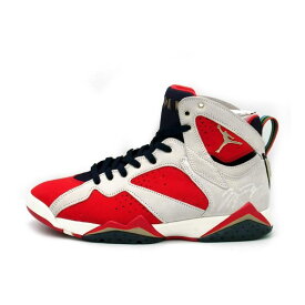 【新入荷】 ナイキ NIKE × トロフィー ルーム TROPHY ROOM ■ 【 AIR JORDAN 7 RETRO SP DM1195 474 】 エア ジョーダン 7 レトロ スニーカー　ホワイト×レッド×ネイビー　サイズ29cm　n5197【中古】