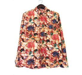 【新入荷】 シュプリーム Supreme ■ 18AW 【 Acid Floral Shirt 】 アシッド フローラル シャツ マルチカラー サイズM w19079【中古】