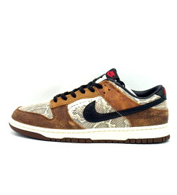 【新入荷】 ナイキ NIKE ■ 【 DUNK LOW HEAD 2 HEAD FJ5434 120 】 ダンク ロー ヘッド ツー ヘッド スネーク スニーカー ブラウン×ベージュ サイズ30cm f22067 【中古】