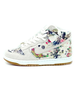 【新入荷】 ナイキ NIKE × シュプリーム Supreme ■ 【 SB DUNK HIGH Rammellzee FD8779 100 】 エスビー ダンクハイ ラメルジー スニーカー　グレー×マルチカラー　サイズ26.5cm　f22205【中古】