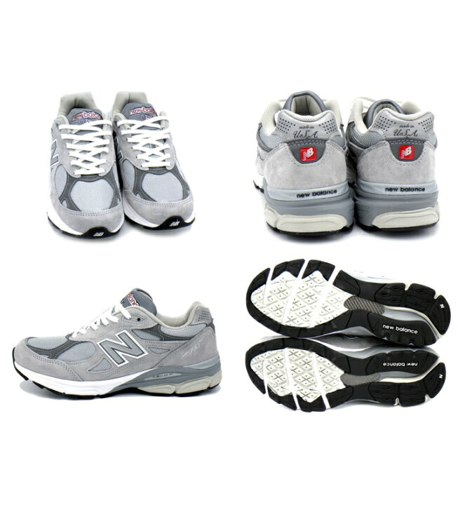 楽天市場】ニューバランス NEW BALANCE 【 990V3 Gray M990GY3  