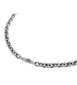 クロムハーツ CHROME HEARTS 【 PAPER CHAIN 24 】 シルバー ペーパーチェーン ネックレス 24inch 42174 【中古】