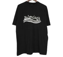 楽天市場】balenciaga（柄ロゴ）（Tシャツ・カットソー｜トップス 
