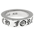 クロムハーツ CHROME HEARTS 【 6mm SPACER FOREVER 】 スペーサー フォーエバー シルバー リング 13号 w24610【中古】