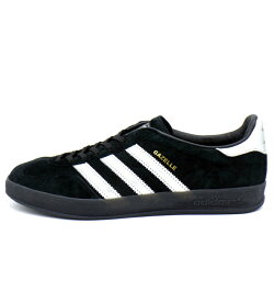 アディダス adidas × ビリーズ BILLY'S 【 Gazelle Indoor Core Black Metallic Silver ID0988 】 ガゼル インドア コアブラック シルバー スニーカー ブラック サイズ27.5cm f28580【中古】