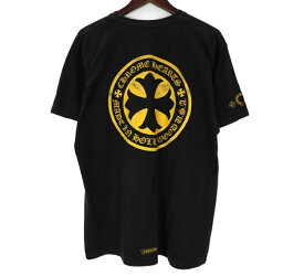 クロムハーツ CHROME HEARTS 【 CH T-SHIRT 】 サークル CHプラス バック プリント 半袖 Tシャツ ブラック サイズXL 48688【中古】