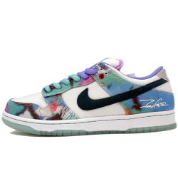 ナイキ NIKE × フューチュラ Futura 【 SB DUNK LOW White and Geode Teal HF6061 400 】 SB ダンク ロー ホワイト アンド ジオードティール スニーカー ブルー サイズ27cm h7263【中古】
