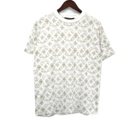 ルイヴィトン LOUIS VUITTON 【 RM232M NPG HPY15W 】 モノグラム プリント Tシャツ ホワイト サイズS h7298【中古】