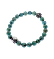 楽天市場】chrome hearts bead 1 ターコイズビーズリングの通販