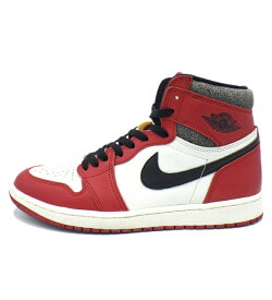 ナイキ NIKE 【 AIR JORDAN 1 RETRO HIGH OG CHICAGO LOST & FOUND DZ5485 612 】 エア ジョーダン 1 ハイ シカゴ ロスト ファウンド スニーカー レッド×ホワイト×ブラック サイズ26.5cm 51894 【中古】