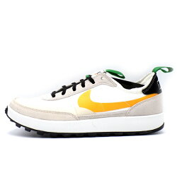 ナイキ クラフト NIKE CRAFT × トムサックス Tom Sachs 【 WMNS General Purpose Shoe Bricolage DA6672 100 】 ウィメンズ ジェネラル パーパス シュー ブリコラージュ スニーカー　ホワイト×グレー×イエロー　サイズ27.5cm　f32482【中古】