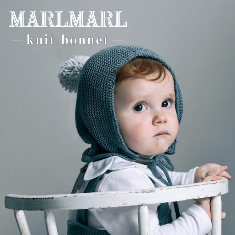 送料無料 マールマール 数々の賞を受賞 MARLMARL ニットボンネ 男女兼用 ベビー 帽子 出産祝い 最大89％オフ 男の子 女の子 bonnet ギフト knit ニット