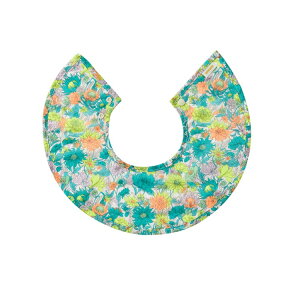 マールマール スタイ MARLMARL ボタニーク botanique 女の子 男の子 出産祝い ギフト ビブ 花柄 ユリ まあるい形 プレゼント オーガニックコットン 2023ss リニューアル