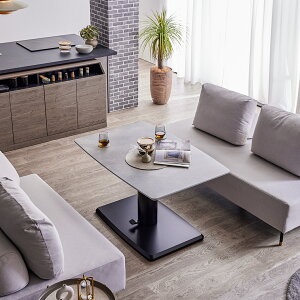 【開梱設置無料】大川家具 モーブル ダイニングテーブル テーブルソファー 昇降式ダイニングテーブル 昇降式 昇降テーブル 昇降デスク 高さ調節 4人掛け テーブル 低め 食卓テーブル 幅120