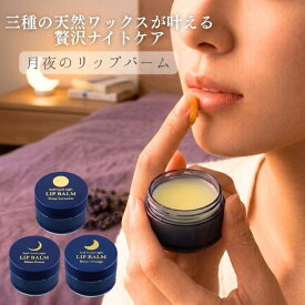 And Good night 月夜のリップバーム アンドグッドナイト beauwell ビューウェル うるおい 保湿 天然アロマ 安らぎ 温かみ リップ やすらぐ とろける うるおう 乾燥 ラベンダー おやすみ 気分転換 リラックス 香り ギフト ナイトケア