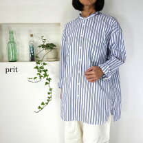楽天市場】prit（柄ストライプ）（シャツ・ブラウス｜トップス 