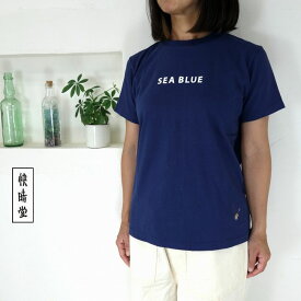 5％OFFクーポン配布中 【追跡メール便無料】 快晴堂 かいせいどう 海上がり UNI-Tシャツ B柄(BLUE PALLET) 22C-102G