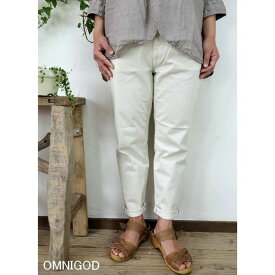 5％OFFクーポン配布中 ■SALE商品■ OMNIGOD オムニゴッド ストレッチ トラウザーパンツ 53-700T