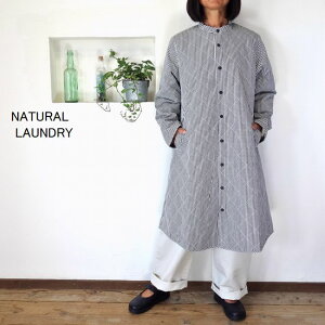 5��OFF�N�[�|���z�z�� ��SALE���i�� NATURAL LAUNDRY �i�`�����������h���[ ����߃L���g �V���c�R�[�g 7234J-006�ySMTB-ms�z