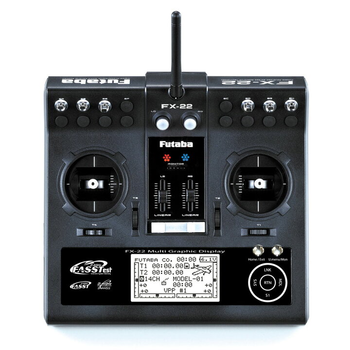 楽天市場】フタバ FX22 (R7008SB付)14ch 2.4GHzプロポ T/Rセット 