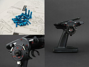 XNEFA FUTABA 10PXpA~XN[Zbg(Cgu[)@Light weight screw Set FUTABA 10PX(T-Blue) HS-48808yNlR䂤pPbgz