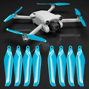 MA DJI Mini 3 Pro / 4 Pro STEALTH �A�b�v�O���[�h�E�v���y�� 6x3 (�u���[�j4�{�Z�b�g MA.MI36030FL4�y�l�R�|�X�z