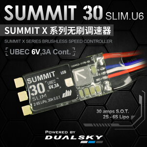 fAXJC SUMMIT30 SLIM U6 SBECXs[hRg[[i30A/2-6S|/UBEC 6V3Aj42278yNlR䂤pPbgzDUALSKY