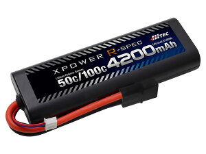 �n�C�e�b�N XPOWER R-SPEC [�G�b�N�X�p���[ R�X�y�b�N] Li-Po 7.4V 4200mAh 50C/100C XPR4200S-RT-B�i�^�~���^�C�v�R�l�N�^�[�j