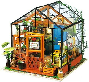 ROBOTIME DIY�~�j�`���A�n�E�X�L�b�g �K�[�f���n�E�X DG104 Garden House