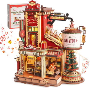 ROBOTIME DIY�L�b�g �M�t�g�H�� EAB01 ���̃p�Y�� Dream Gift Factory