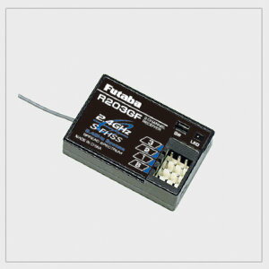FUTABA R203GF 3ch-2.4GGz S-FHSS�p�n��p���V�[�o�[�i3PV/3PRKA�W���j�i�P�[�X�Ȃ��j �y�N���l�R�䂤�p�P�b�g�z